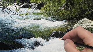 Painting This Rushing River | Time Lapse | Episode 199