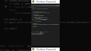 Custom Matplotlib Ticks With FuncFormatter | Python Tutorial