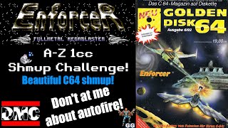 Enforcer: Fullmetal Megablaster (C64) - 1CC - A-Z 1cc Shmup Challenge!