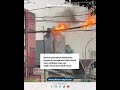 Tragedi Kabel Listrik Terbakar di Jalan Raya Jakarta Selatan