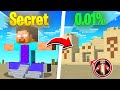 I Found Minecraft's Rarest Secret Rooms!