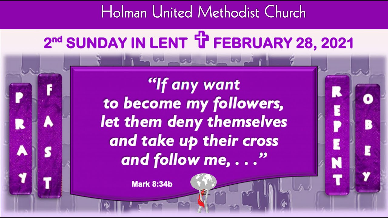 2nd Sunday In Lent 2021 - YouTube