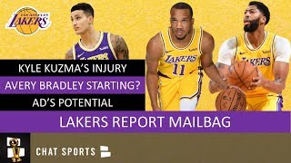 LA Lakers: Projected Starting Lineup, Kyle Kuzma Injury & Rajon Rondo vs. Avery Bradley | Mailbag