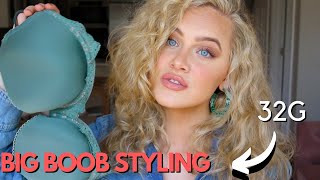 10 Tips for Styling a BIG BUST 😅 TRY ON