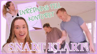 VLOGG 25 | Fortsätter med projekt - hemmakontor! 😍