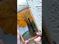 easy autumn painting🍂 shorts ytshorts art easypainting painting viral fall halloween