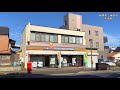 【岐阜県】瑞浪市散歩動画！瑞浪駅から商店街、土岐川をわたり国道１９号沿いまで