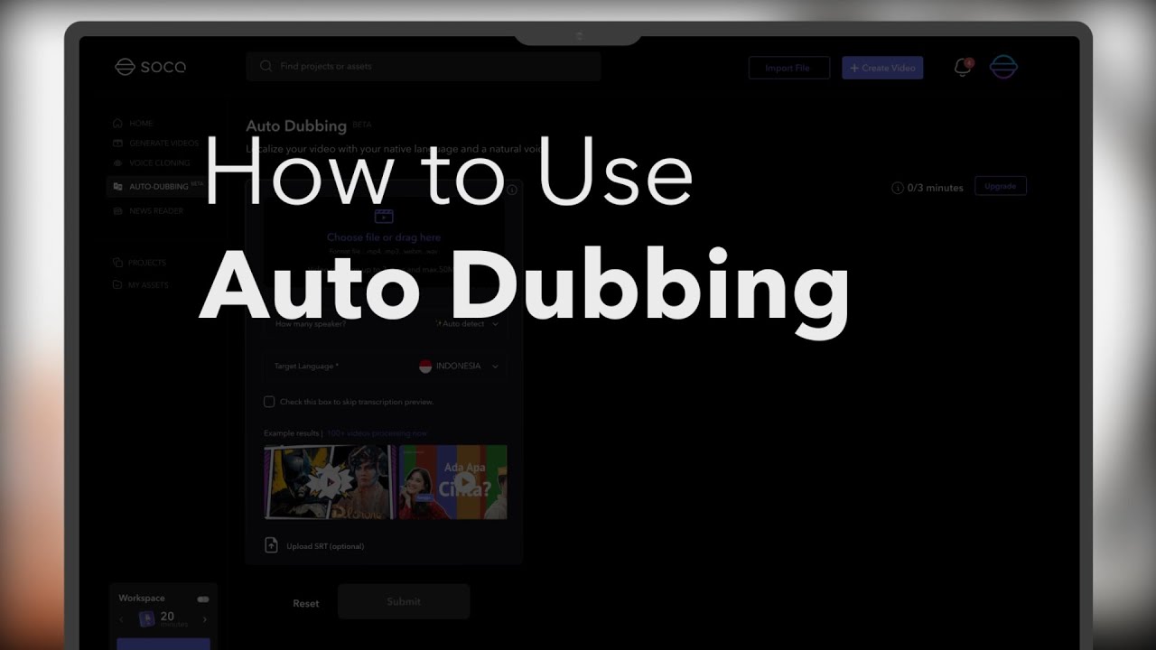 How To Use Auto Dubbing Youtube