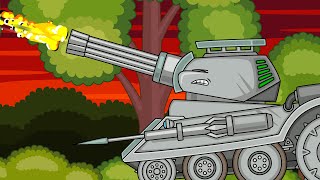 Flying Super Mutant vs Flying Saucer | “Revenge of the Ghosts” Tank Cartoon