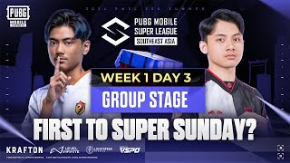 [EN] 2024 PMSL SEA W1D3 | Summer | Escape the heat, first to SUPER SUNDAY?