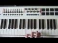 How to play Calvin Harris Ft. Tinie Tempah - Drinking From The Bottle (Tuto Piano)