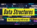 Data Structures in Javascript - Arrays (Reversing with arrays.)