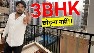 Noida के इस 3BHK Apartment को मत छोड़ना | 3BHK Beautiful Society Apartment For Sale In Noida||Saurya