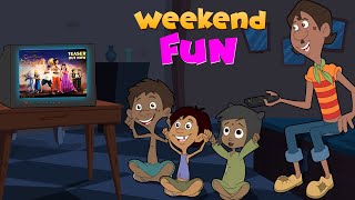 Chorr Police - Weekend Fun | Comedy Cartoons for Kids | Funny Kids Videos