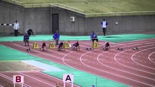 20140420中部選手権女子100予選6組