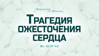 Проповедь: Ев. от Иоанна: 70. Трагедия ожесточения сердца (Алексей Коломийцев)