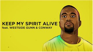 Kanye West - Keep My Spirit Alive pt 2 (Lyrics) feat. Westside Gunn, Conway & KayCyy Pluto