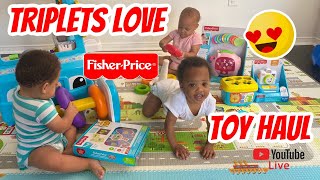 Fisherprice Toy Haul! || Life With Triplets || Playroom