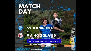 Samenvatting Kampong - Hoogland, zondag 1 december 2024