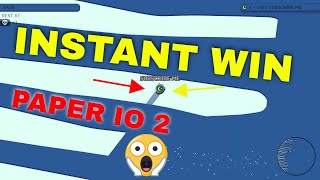 PAPER.IO 2 INSTANT WIN TIPS AND TRICKS 100 PERCENT WHOLE MAP GAMEPLAY 2020 ( PAPER IO 2 )