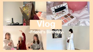 【vlog】Happy Birthday!! 友達の20歳お祝いにホカンス！