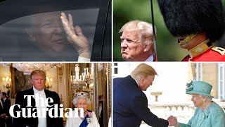 Trump in the UK: day one in three minutes