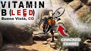 I Rode VITAMIN B Trail in Buena Vista, CO and It was HARD