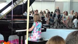 Theresa's piano recital, June 2012