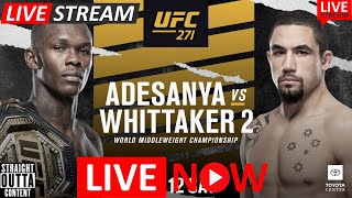 ISRAEL ADESANYA VS ROBERT WHITTAKER 2 FIGHT LIVE | UFC 271 PPV LIVE | ADESANYA VS WHITTAKER 2 #ufc