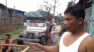 Making a Nipa Hut Frame - Building a Kubo