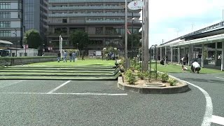 駅前の賑わいづくりへ\