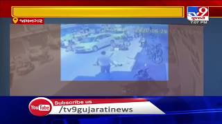 Caught On CCTV : Bike rider died after being hit by truck in Dhrol, Jamnagar