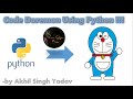 Code Doremon Using Python || Python Turtle workspace || How to make Doremon