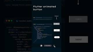 Flutter animated button