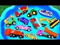 Toys Review And Learning Name And Sounds Construction Vehicles