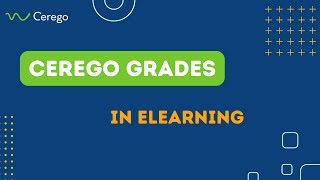 31. Entering Cerego Grades in eLearning