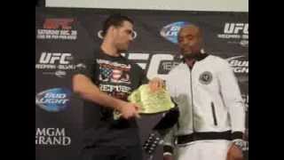UFC 168 Face-Offs: Weidman Offers Silva The Belt