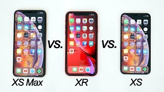 iPhone XR vs iPhone XS vs iPhone XS Max Full Comparison!