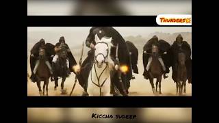 Kiccha sudeep entry 💥syera movie best scene mega star cheeranjivi garu😍💓