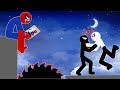 9999min Stickman dismounting | big stick vs stick kombat | like a boss compilation 98