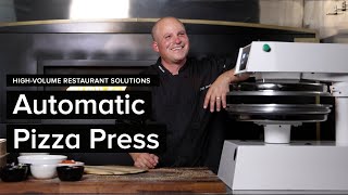 Scale your pizza production with Apex Pro automatic pizza press