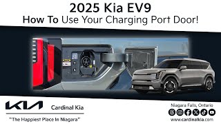 2025 Kia EV9 | How To Use Your Charging Port Door!