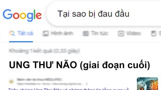 Đừng Bao Giờ Google Triệu Chứng Bệnh