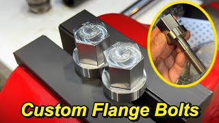 Hardtail Vise Prototype Flange Bolts, CNC Machine Updates- SNS 383