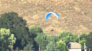 Paragliding over Kal Lake