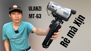 Quay phim YouTube hay chụp ảnh thì nên mua cái này - Tripod Ulanzi MT-63 Review