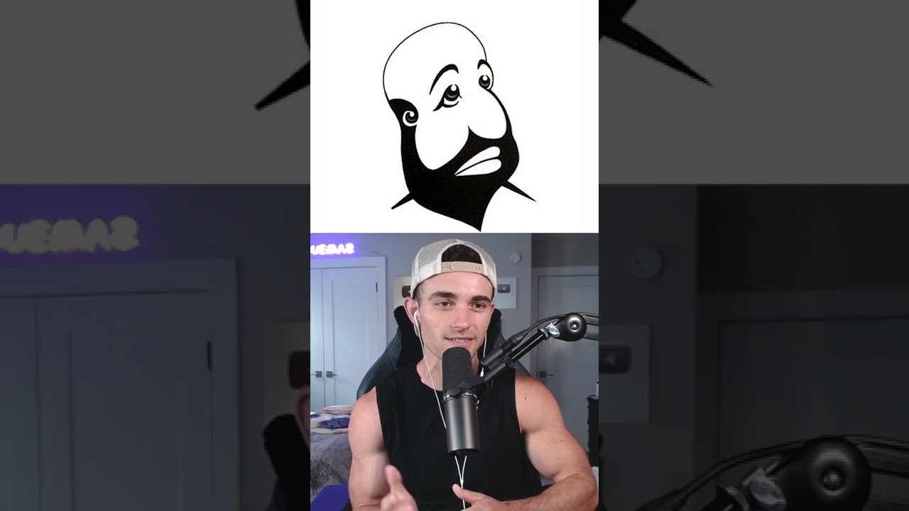 Can you find the angry man?