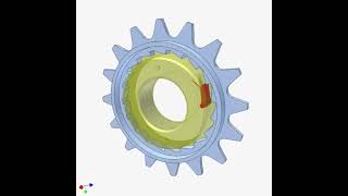 Ratchet Mechanism 2 #ratchet #bicycle #mechanic #wheel #rearwheel #bicycletouring #animation