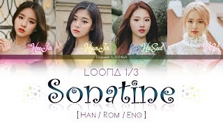 LOONA 1/3 - Sonatine LYRICS [Color Coded Han/Rom/Eng] (LOOΠΔ/이달의 소녀)