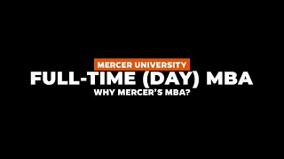 Why Mercer's MBA